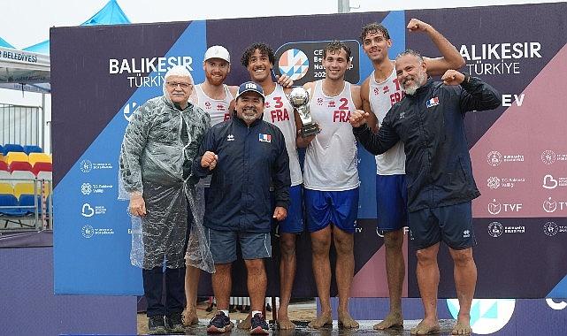 CEV Beach Volley Nations Cup 2025 Ödül Töreni Burhaniye'de Gerçekleşti