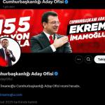 CHP’nin tutuklu adayı Ekrem İmamoğlu için resmi X hesabı açıldı