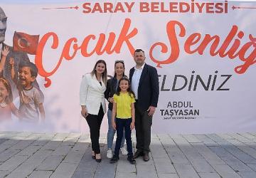 Saray'da 23 Nisan coşkusu başladı