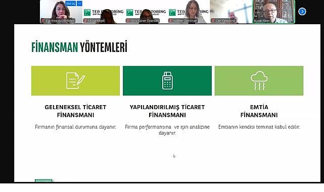 Demir ihracatçılarına ihracatın finansmanı eğitimi Demir ihracatçılarına ihracatın finansmanı eğitimi