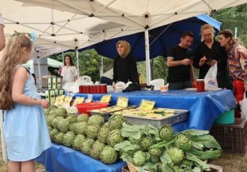 Bursa Nilüfer'de Hasanağa Enginar Festivali Coşkusu