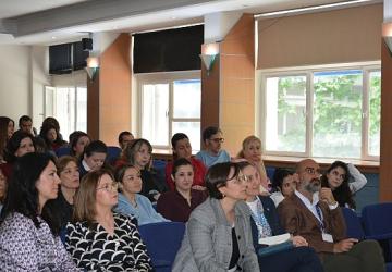 EÜ Eczacılık Fakültesinde Ufuk Avrupa Projesi Bilgilendirme Toplantısı yapıldı
