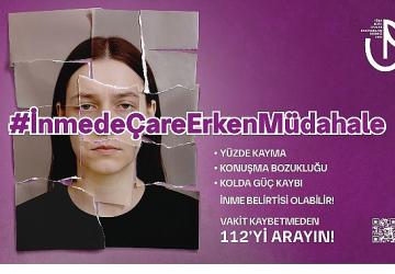 Türk Beyin Damar Hastalıkları Derneği'nden 10 Mayıs Dünya İnme Farkındalığı Günü'nde Anlamlı Kampanya: “İnmede Çare Erken Müdahale"
