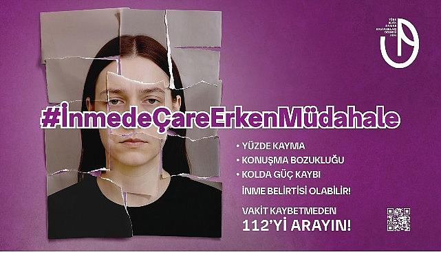 Türk Beyin Damar Hastalıkları Derneği'nden 10 Mayıs Dünya İnme Farkındalığı Günü'nde Anlamlı Kampanya: “İnmede Çare Erken Müdahale" Türk Beyin Damar Hastalıkları Derneği'nden 10 Mayıs Dünya İnme Farkındalığı Günü'nde Anlamlı Kampanya: “İnmede Çare Erken Müdahale"