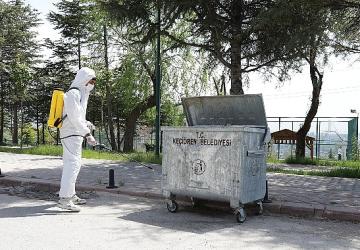Keçiören'de İlaçlama Çalışmaları Hızlandı
