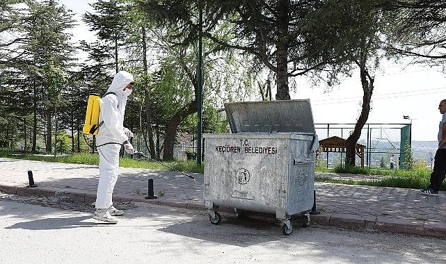 Keçiören'de İlaçlama Çalışmaları Hızlandı Keçiören'de İlaçlama Çalışmaları Hızlandı