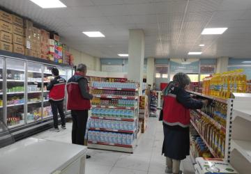 Kahta'da gıda denetimleri