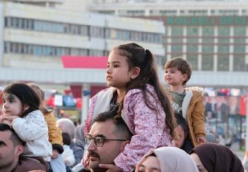 "Elif'in Düşleri" 23 Nisan şenliklerine katıldı