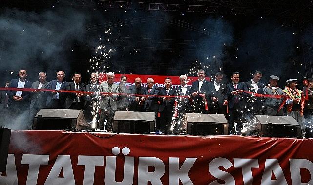 Başkan Muhittin Böcek, “Stadyum Kumluca'mıza değer katacak" Başkan Muhittin Böcek, “Stadyum Kumluca'mıza değer katacak"