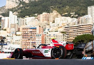Nissan Formula E Takımı Monako'ya damga vurdu
