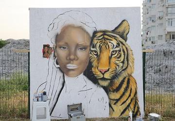 Küçükçekmece Graffitiyle Renklendi