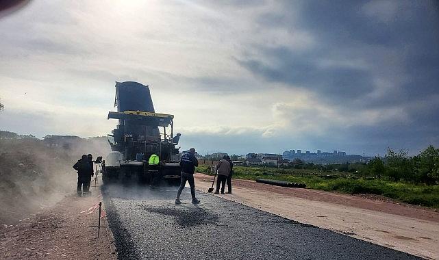 Büyükşehir'den Kartepe'de asfalt hamlesi Büyükşehir'den Kartepe'de asfalt hamlesi
