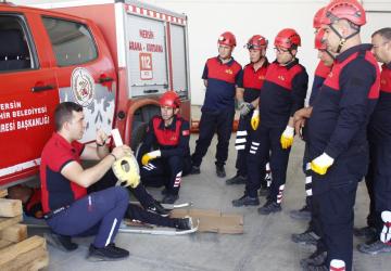Mersin İtfaiyesi Bölgesel Merkez Olma Yolunda