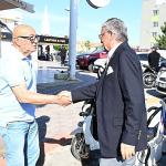 Başkan Topaloğlu pazar esnafını ziyaret etti