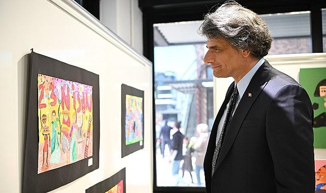 Kartepe'nin Küçük Ressamlarından Anlamlı Sergi