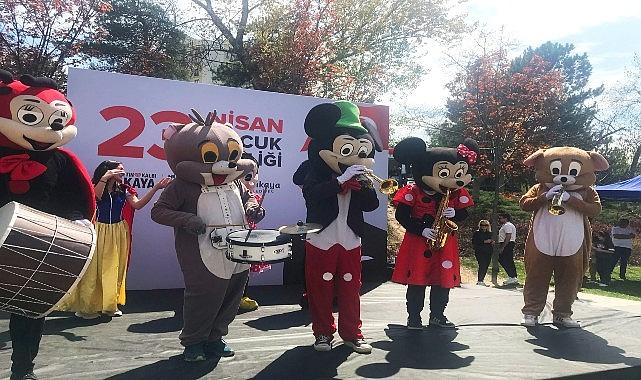 Çankaya'da Minikler Çocuk Şenliği'nde Doyasıya Eğlendi