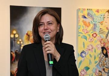 Nilüfer'de yetişkinlerin sergisi izlenime açıldı