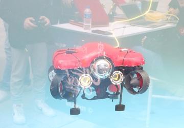 "İnsansız Su Altı Sistemleri Aracı" EnFest'te ilgi görüyor