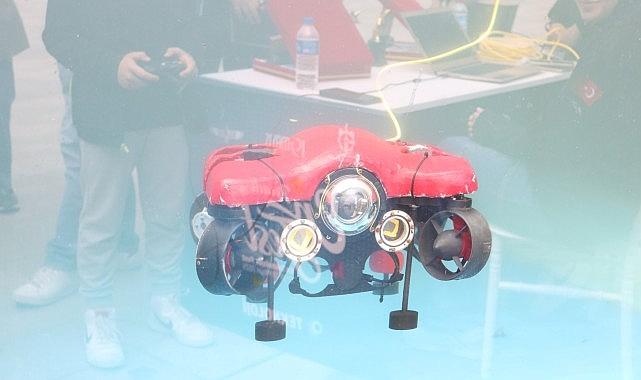 "İnsansız Su Altı Sistemleri Aracı" EnFest'te ilgi görüyor