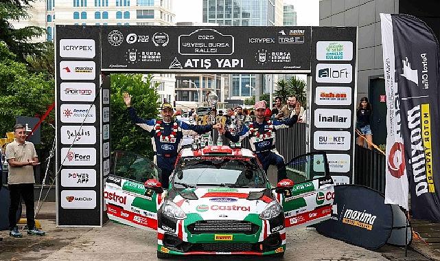 Castrol Ford Team Türkiye, Yeşil Bursa Rallisi'nde Sınıfını Domine Etti ve Markalar Kupasını Kaldırdı!