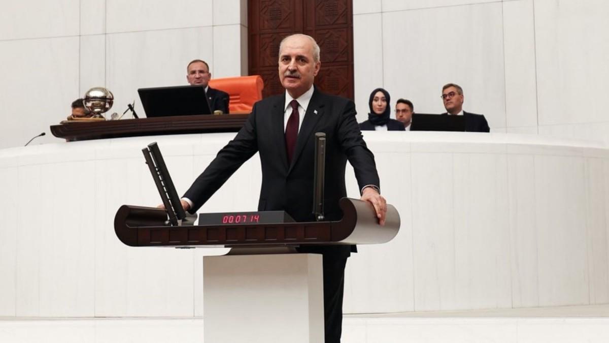Numan Kurtulmuş yeniden TBMM başkanı seçildi: ‘Meclisimiz demokrasimizin kalbidir’ Numan Kurtulmuş yeniden TBMM başkanı seçildi: ‘Meclisimiz demokrasimizin kalbidir’