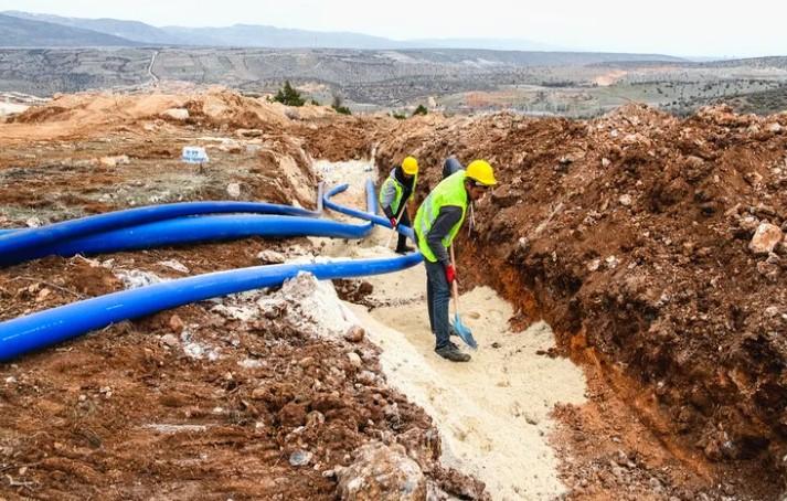 Doğanşehir’de Altyapıya 8 Bin Metrelik Güçlendirme Doğanşehir’de Altyapıya 8 Bin Metrelik Güçlendirme