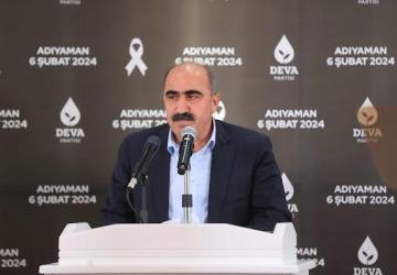 DEVA Partisi Adıyaman İl Başkanı Anaç: ‘Artık söz barışın olmalı’