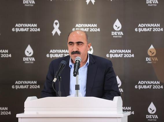 DEVA Partisi Adıyaman İl Başkanı Anaç: ‘Artık söz barışın olmalı’ DEVA Partisi Adıyaman İl Başkanı Anaç: ‘Artık söz barışın olmalı’
