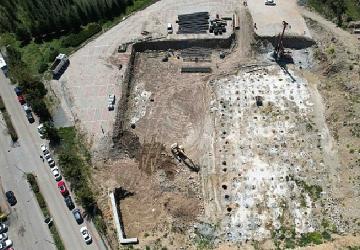 Umuttepe Cami ve Otoparkı'nda çalışmalar başladı