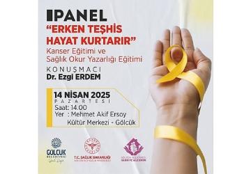 Gölcük Belediyesi'nden kanser ve sağlık okuryazarlığı eğitimi