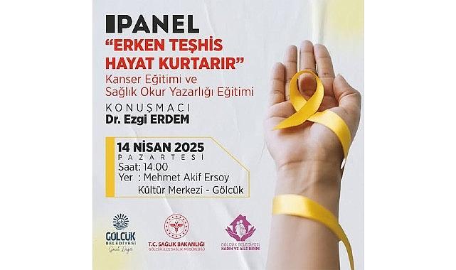 Gölcük Belediyesi'nden kanser ve sağlık okuryazarlığı eğitimi Gölcük Belediyesi'nden kanser ve sağlık okuryazarlığı eğitimi