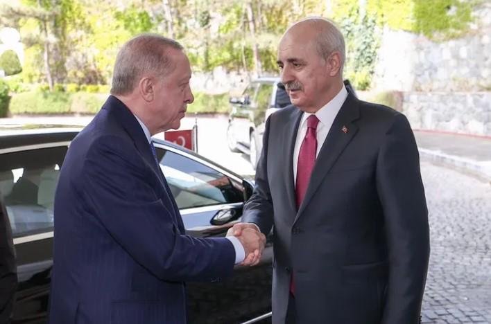 Kurtulmuş, Cumhurbaşkanı Erdoğan'a Teşekkürlerini İletti Kurtulmuş, Cumhurbaşkanı Erdoğan'a Teşekkürlerini İletti