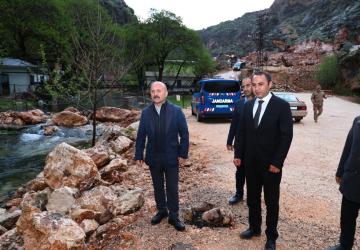Besni Su Gözü Mesire Alanı Millet Bahçesine dönüştürülüyor