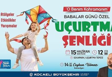 Sekapark'ta uçurtmalar babalar için uçacak