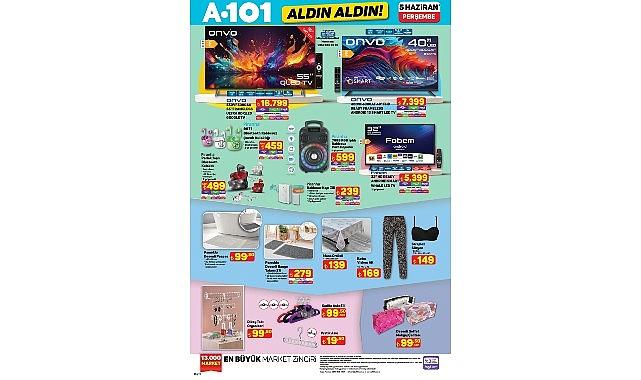 5 Haziran'da A101'de Motosikletten Ev Aletlerine Öne Çıkan Ürünler 5 Haziran'da A101'de Motosikletten Ev Aletlerine Öne Çıkan Ürünler