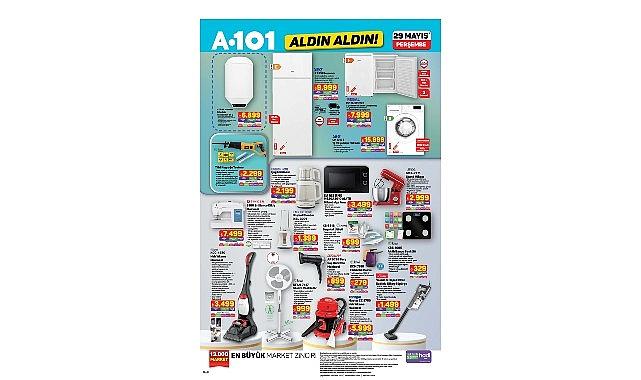 29 Mayıs'ta A101'de Motosikletten Ev Ürünlerine Geniş Ürün Yelpazesi 29 Mayıs'ta A101'de Motosikletten Ev Ürünlerine Geniş Ürün Yelpazesi