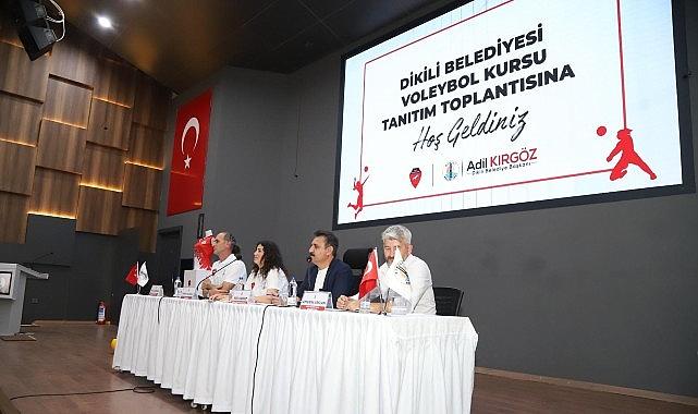 Dikili Belediyesi'nden Voleybol Altyapısına Güçlü Adım