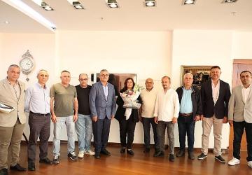 Başkan Çerçioğlu'na Germencik Heyetinden Ziyaret