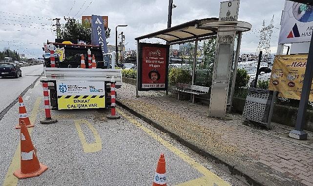 Büyükşehir'den yaya yollarına konforlu dokunuş Büyükşehir'den yaya yollarına konforlu dokunuş