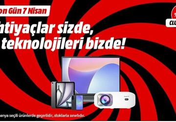 “İhtiyaçlar Sizde, Teknolojiler MediaMarkt'ta" Kampanyası Devam Ediyor