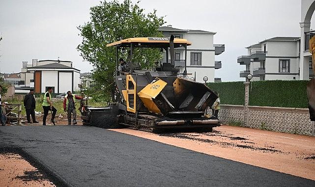 Kartepe'ye 1300 ton asfalt