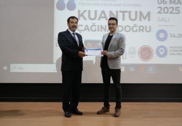 Adıyaman Üniversitesi’nde 'Kuantum Çağına Doğru' konferansı düzenlendi