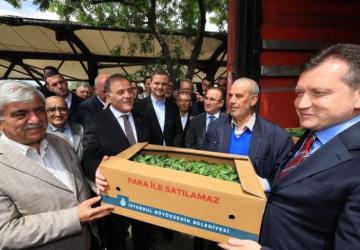 İstanbul’da Çiftçilere Ücretsiz Destekler Sürüyor
