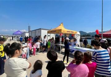 İzmir Büyükşehir Belediyesi çocukları Su Sporları Şenliği'nde buluşturdu