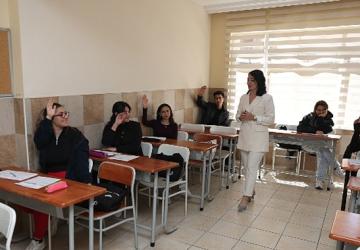ATABEM'in üniversite adayları sınava sıkı hazırlanıyor