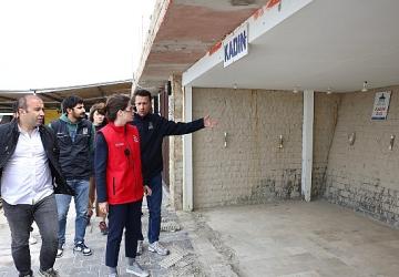 Ilıca Plajı'nda yaz hazırlıkları sürüyor