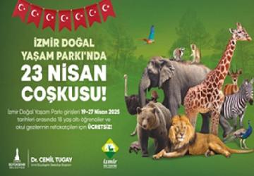 İzmir Büyükşehir Belediyesi'nden çocuklara 23 Nisan hediyesi