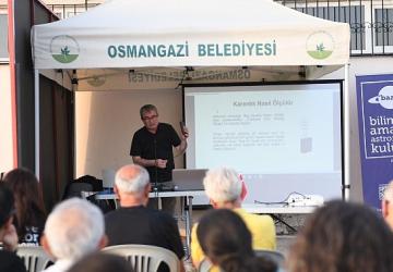 Osmangazi'de bilim buluşmalarının 10'uncusu gerçekleşti