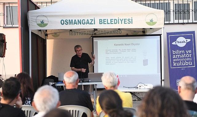 Osmangazi'de bilim buluşmalarının 10'uncusu gerçekleşti