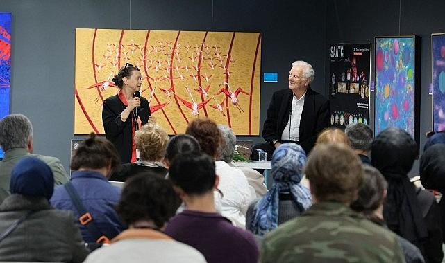 Dünyaca ünlü ressam Prof. Dr. Süleyman Saim Tekcan, Seka Sanat ve İhtisas Merkezi'ne övgülerde bulundu